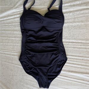Niptuck  Joanne One Piece Swimsuit NAVY BLUE SIZE‎ 4 US